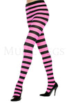 Wide striped tights