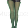 Plus size opaque tights