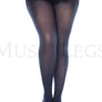 Plus size opaque tights