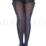 Plus size opaque tights