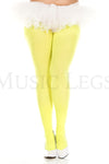 Plus size opaque tights