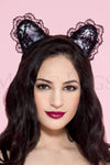 Ruffle Lace Ear Headband