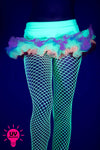 Soft tulle rainbow skirt