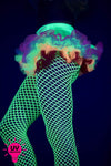 Soft tulle rainbow skirt