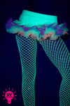 Soft tulle rainbow skirt