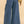 Davi & Dani Drawstring Hem Wide Leg Mid Rise Jeans