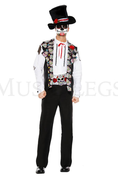 Music Legs Men's Keeper of Spirits Costume