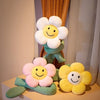 Flower Curtain Holder/ Room deco cushion Yellow