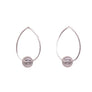 OVAL DROP SIMPLE EARRING