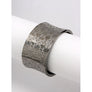 DIONA J ANTIQUE PATTERNED BANGLE GUNMETAL
