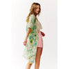 DIONA J MULTI PRINTED KIMONO ONE SIZE COLOR MINT