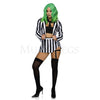 Haunting Phantom 5 Pc Black White Striped Cosplay Costume Set Women's Size XS