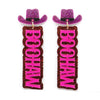 Halloween Boohaw Dangle Earring