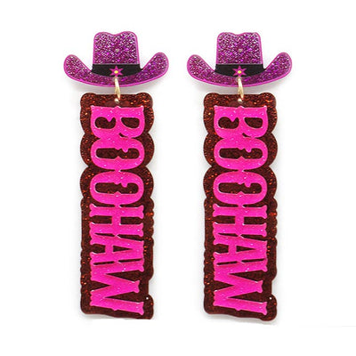 Halloween Boohaw Dangle Earring