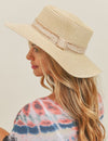 RIBAL BAND FLAT TOP SUN HAT