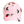 Pink Monogram Flower Cap