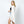 DIONA J TEXTURED JERSEY RELAXED FIT KIMONO ONE SIZE COLOR WHITE