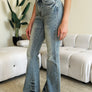 Judy Blue Full Size Mid Rise Flare Jeans