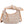 DIONA J FASHION KNOT HANDLE CHIC ZIPPER CROSSBODY BAG COLOR IVORY