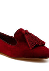 Tromso Iconic Tassel Detail Velvet Loafers