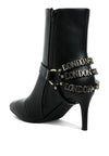 Nicene Harness Detail Stiletto Boots