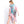 DIONA J WATERCOLOR MIX PRINT KIMONO CARDIGAN COLOR GREEN