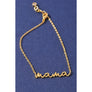 DIONA J GOLD DIPPED MAMA MOTHER'S DAY BRACELET GOLD