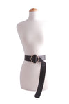 OVAL BUCKLET LONG BELT