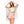 DIONA J FLORAL PRINTED SILKY KIMONO ONE SIZE COLOR BEIGE