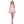 Women's 3 Pc Pink Doll Halter Neck Dress Halloween Cosplay Costume Set Size S/M