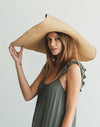 Wide Brim Beach Summer Sun FLOPPY STRAW HAT