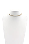 GOLD RHINESTONE CHOCKER