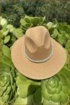 MULTI COLOR BRAIDED BAND PANAMA HAT