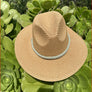 MULTI COLOR BRAIDED BAND PANAMA HAT