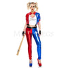 Daddy's Lil Disaster 7 Pc Front Cut Out Red & Blue Halloween Costume Size S/M