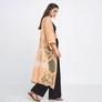 DIONA J FLORAL LACE KIMONO ONE SIZE COLOR YELLOW