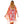 DIONA J TIE DYE FASHIONABLE KIMONO COVER UP CARDIGAN ONE SIZE COLOR RED
