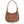 DIONA J SMOOTH CHAIN LINK DESIGN SHOULDER BAG COLOR BROWN