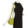 Diona J Designer Smooth Solid Stylish Zipper Crossbody Bag Taupe