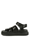 Belcher Faux Leather Buckle Detail Sandals