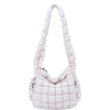 DIONA J STYLISH CUSHION OUTDOOR SHOULDER BAG COLOR CREAM