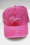 Diona J MAMA Printed Acid Washed Baseball Cap Perfect Gift For Her