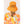 DIONA J SOLID STRAW BUCKET HAT ONE SIZE COLOR ORANGE