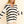 Davi & Dani High-Low Side Slit Striped Johnny Collar Sweater