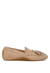 Kipstar Real Suede Leather Tassel Loafers