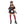 Dark Queen of Hearts 6 Pc Multicolor Mini Dress Women's Costume Set Size S/M