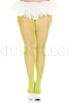 Plus size classic seamless fishnet tights