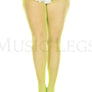 Plus size classic seamless fishnet tights