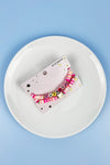 CAT MOM REUBBER BEADS BRACELET SET