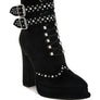 Punk Nomad Harness Detail Lace Up Boots